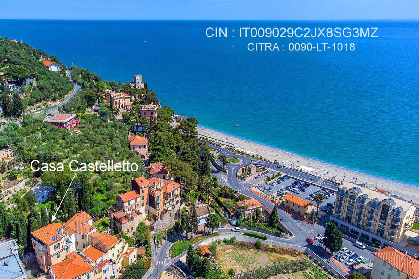 Casa Castelletto Apartman Finale Ligure Kültér fotó
