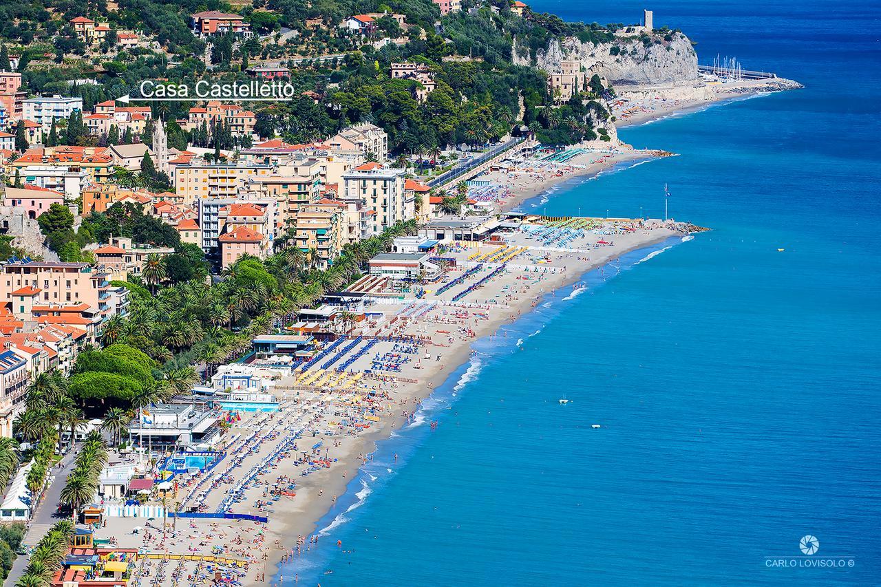 Casa Castelletto Apartman Finale Ligure Kültér fotó